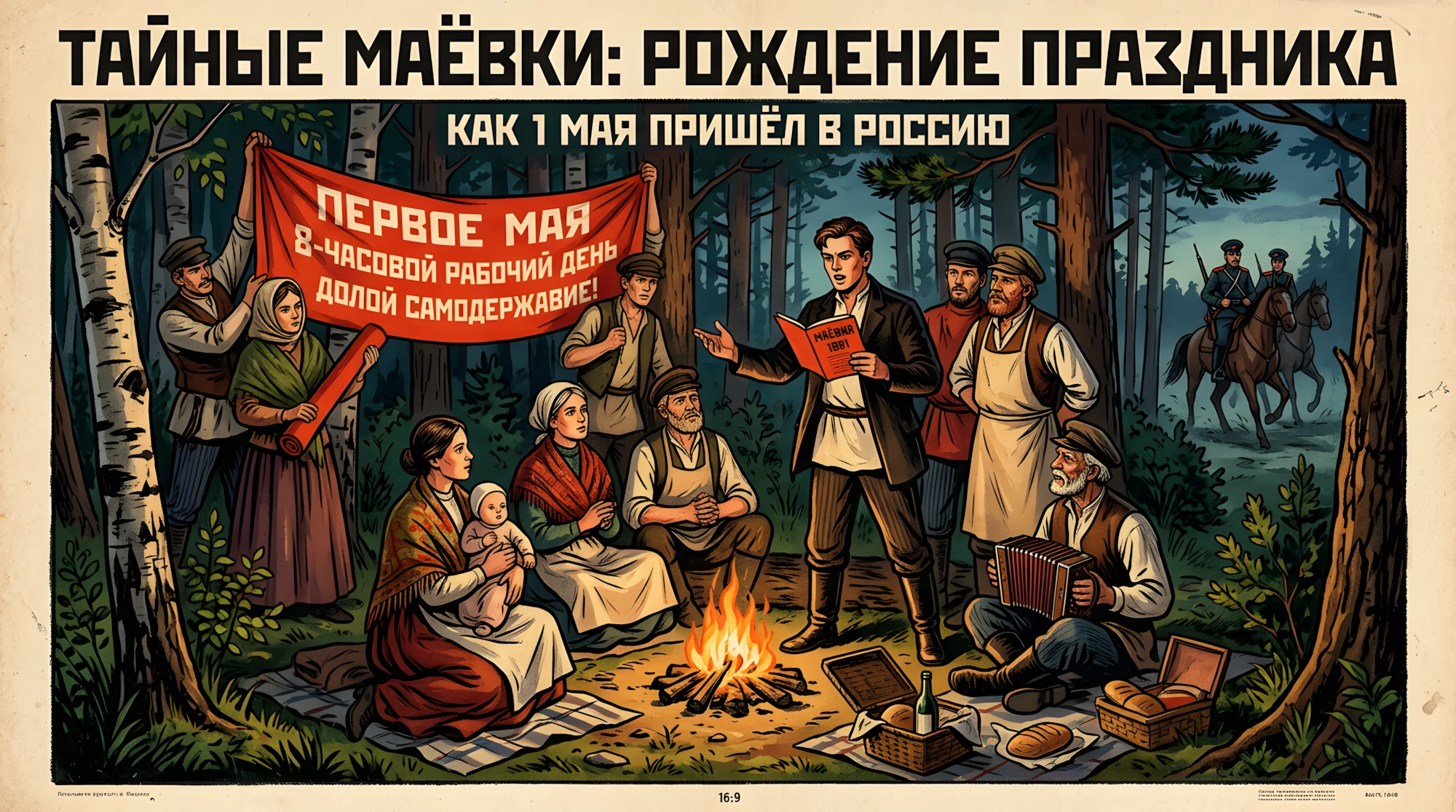 Тайные маёвки: как праздник 1 мая пришел в Россию