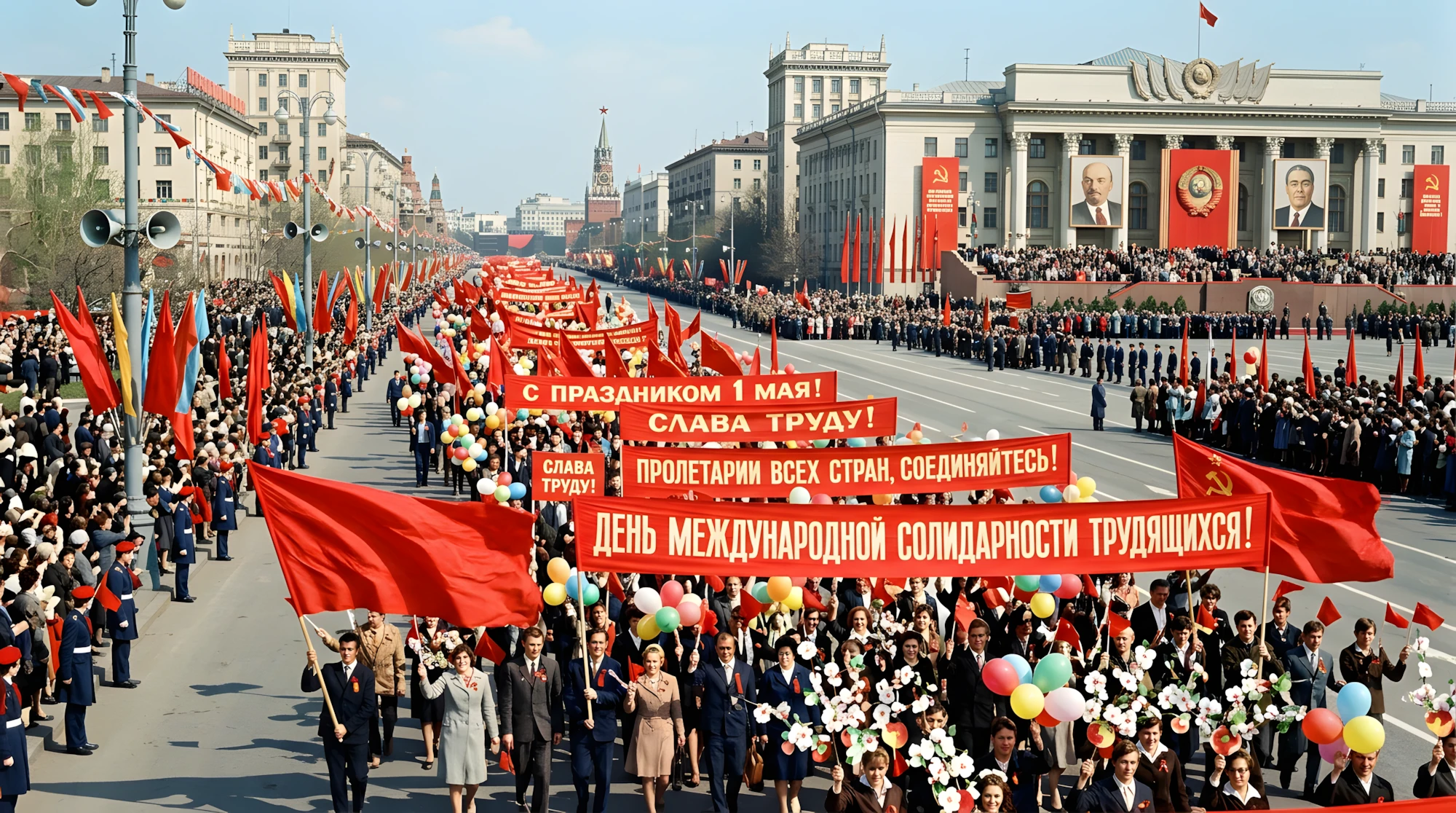 Золотой век: 1 Мая в СССР