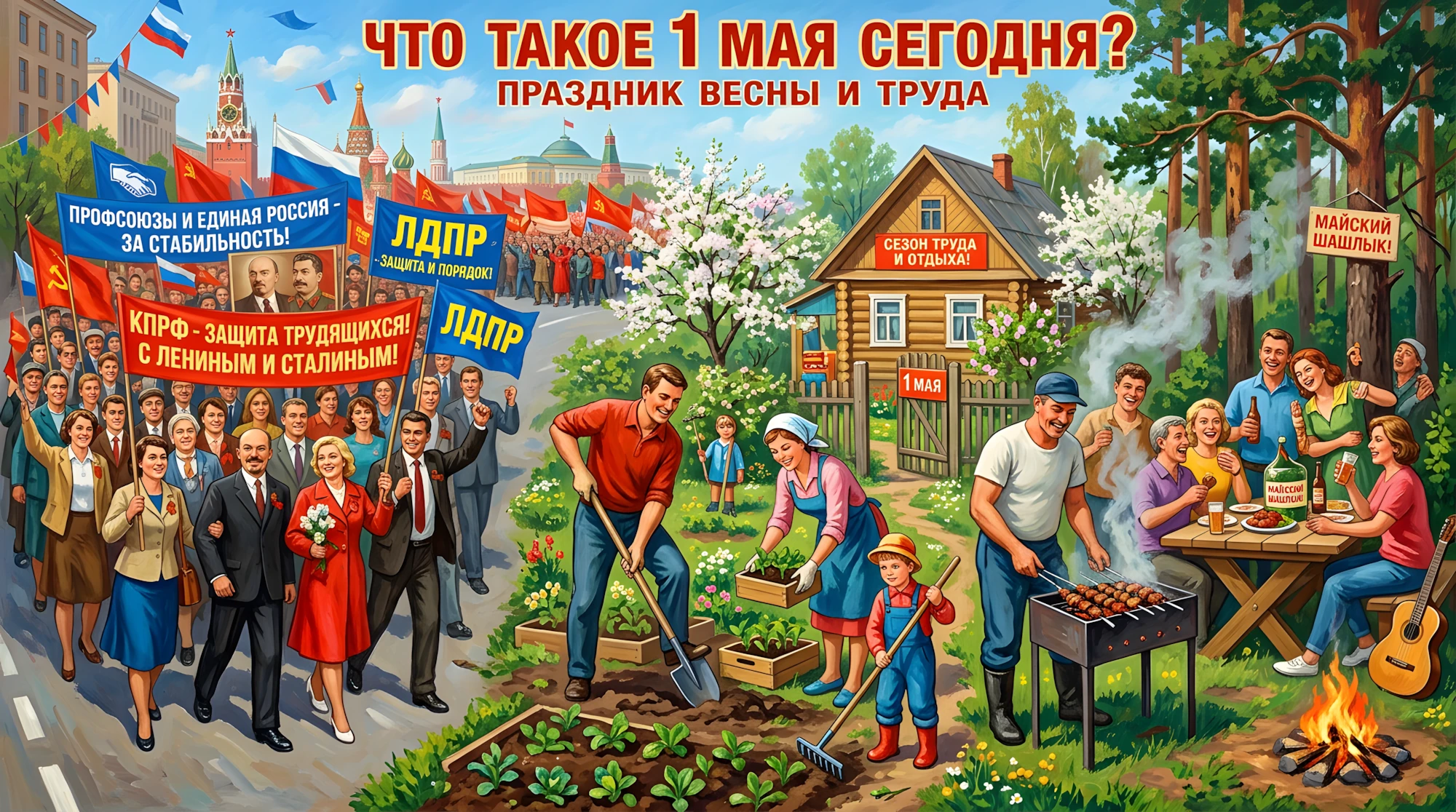 Что такое 1 Мая сегодня?