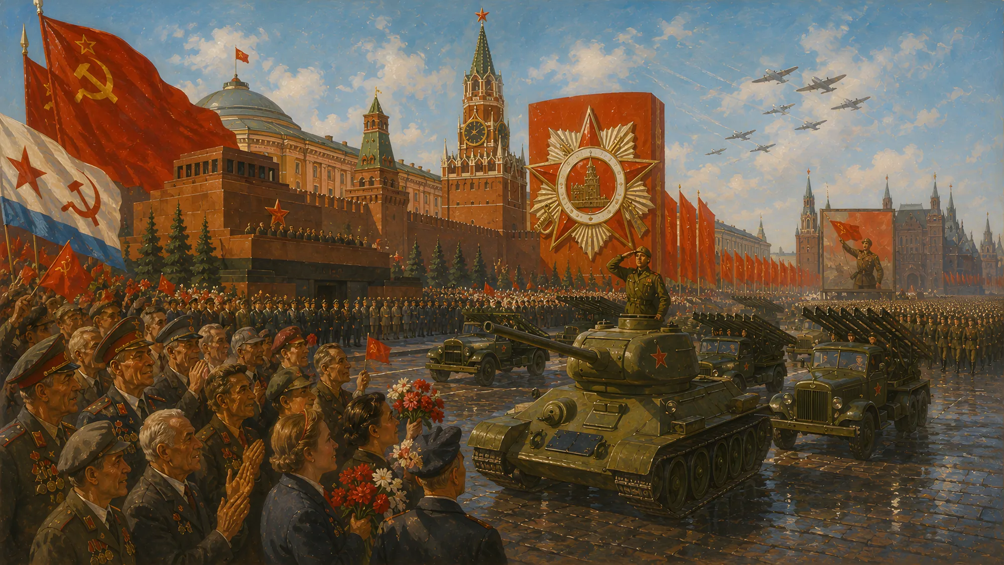 Военные парады на 9 мая в СССР