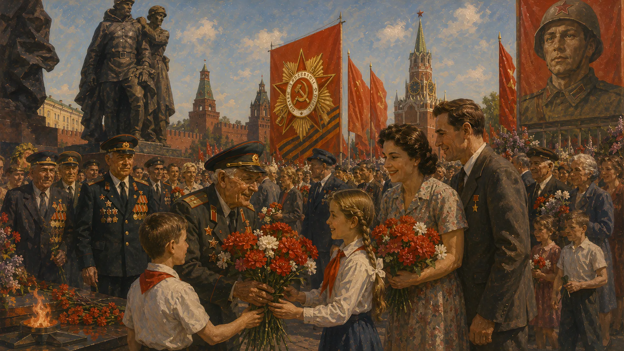 Чего не было на 9 мая в СССР