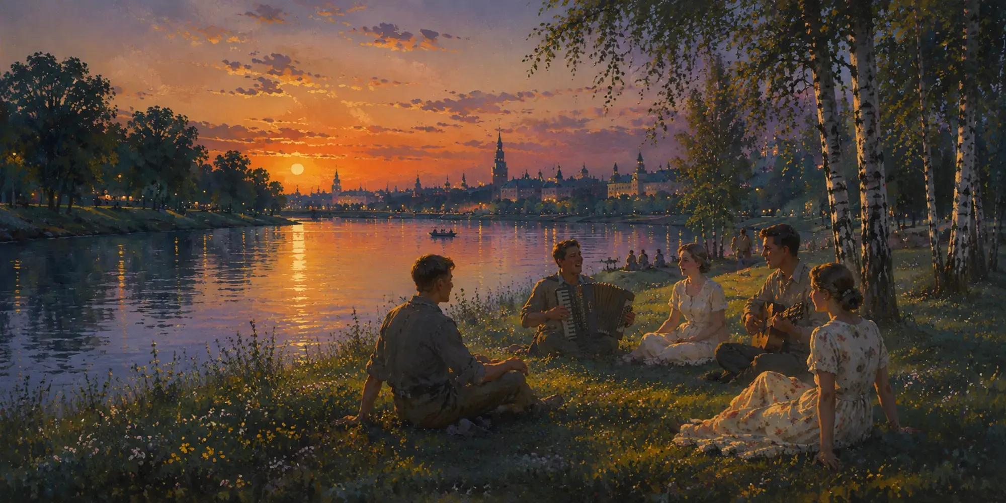 Песня «Подмосковные вечера»